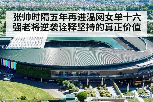 张帅时隔五年再进温网女单十六强老将逆袭诠释坚持的真正价值